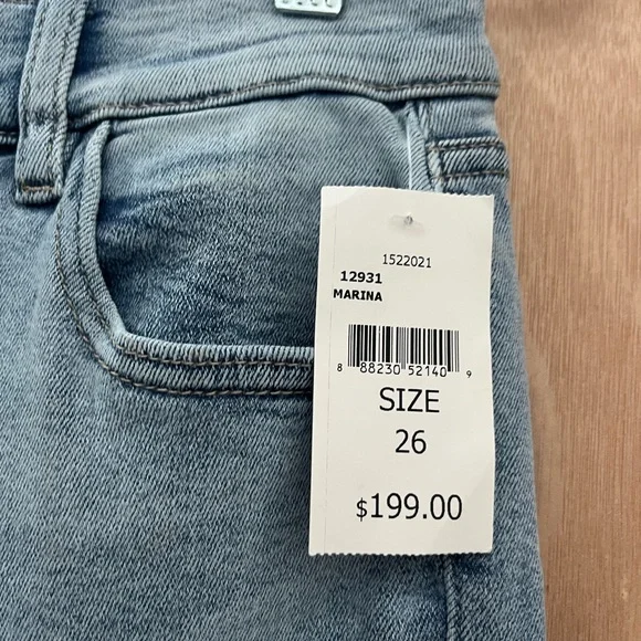 DL1961 Women's Florence Instasculpt Mid Rise Skinny Fit Jean Size 26 - Picture 4 of 7